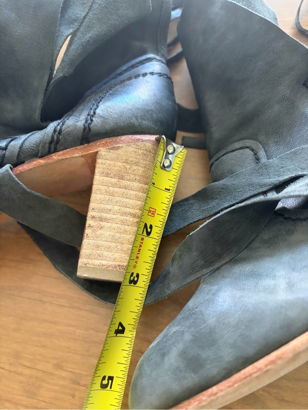 Free People Seven Wonders Wrap-tie Booties Euro 41 - Picture 7 of 9